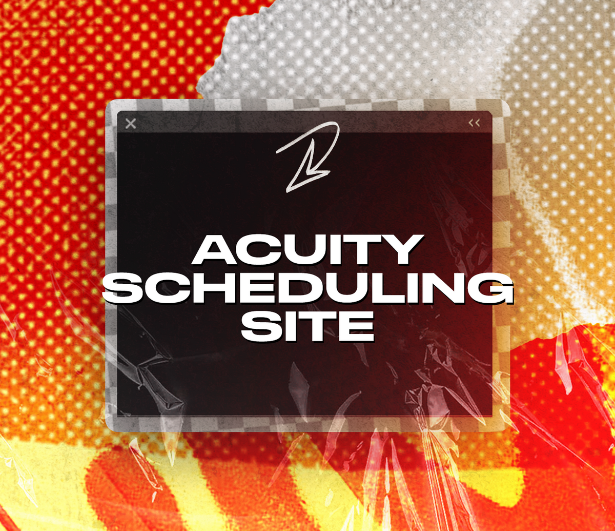 ACUITY SCHEDULING SITE